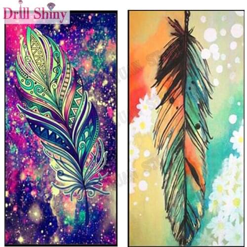 5D Diy Diamond Embroidery Painting Indian Dream catcher of Cross Stitch Resin Full Square Diamond Painting feathers home decor
