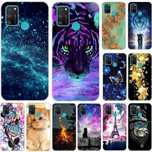 Cover For Honor 9A Case Soft TPU Silicon Back Cover Phone Bag Case For Fundas Huawei Honor 9A 9 A Honor9A MOA-LX9N Case 6.3 inch