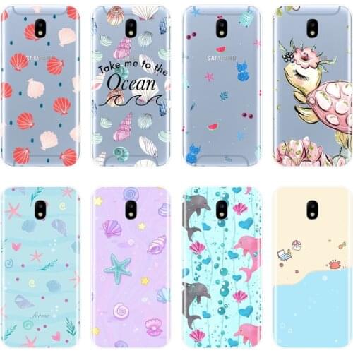 Turtle Ocean Phone Case For Samsung Galaxy J4 J6 J8 Plus 2018 J2 J5 J7 Prime J3 J5 J7 2015 2016 2017 Silicone Soft Back Cover