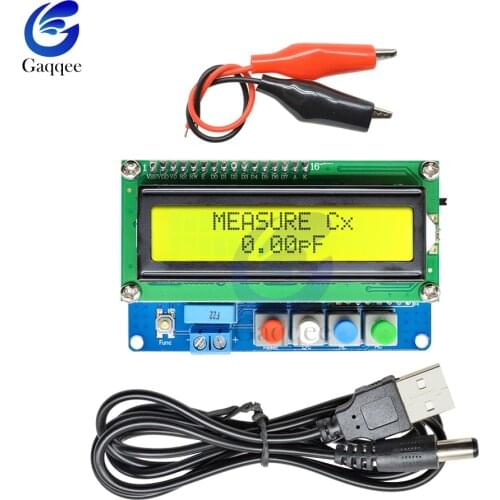 Digital LC100-A LCD High Precision Inductance Capacitance LC100A Meter Tester Mini USB Interface Module + USB Cable