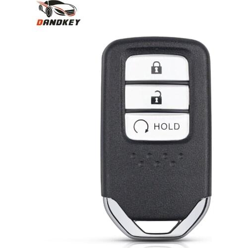 Dandkey Smart Car Key For Honda HRV CRV 2017 2018 Avancier URV Pilot Insight Accord Replacement Remote Key Shell Case 2+1 Button