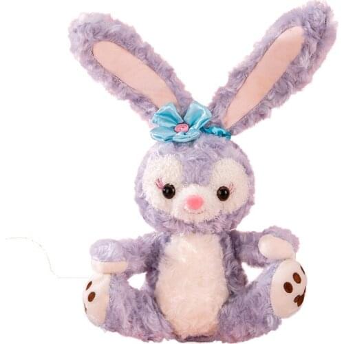 INS Hot Purple Rabbit Plush Toy Foldable Ear Doll Girl Backpack 50CM 70CM 90CM Birthday Gift Christmas Present 1PCS/PACK