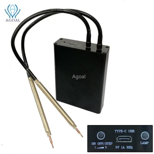 Gear 5 Handheld Portable DIY Spot Welder Mini Spot Welding Machine Nickel Plate 18650 Battery Spot Welder With Type-C port