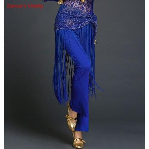 New Wholesale Belly Dance Belt for Girls Belly Dance Hip Scarf Sexy Tassel Belly Dance Belt Women Belly Dance Clothing