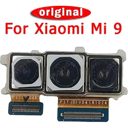 Original Rear Back Camera Modules For Xiaomi Mi 9 Camera Module Flex Cable Replacement Spare Parts