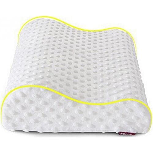 5Slow rebound foam memory pillow orthopedic neck care pillows in bedding cervical health 30*50cm baby/adult pain release 6