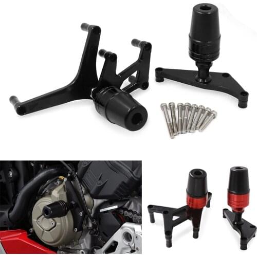 CNC Frame Slider Crash Pad Protector Guard For Ducati Panigale Streetfighter V4 V4S 2017-2021 Engine Cover Protection Sliders