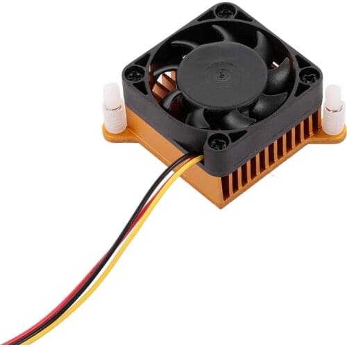 Heatsink with fan Motherboard South/North Bridge Heatsink Fan Aluminium Heat Sink 4cm Fan Aluminium material