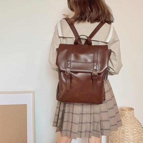 Women Backpack Preppy Style JK Uniform Bagpack Japanese Lolita Vintage Shoulder Bag Girl Cosplay Handbags School Student Bookbag