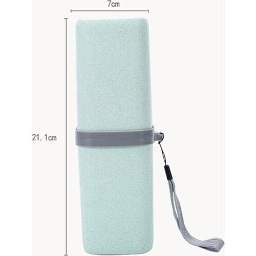 With compartment Travel storage wash cup Hand-held dust cover children travel wash suit Cup Household goods Originality QW132