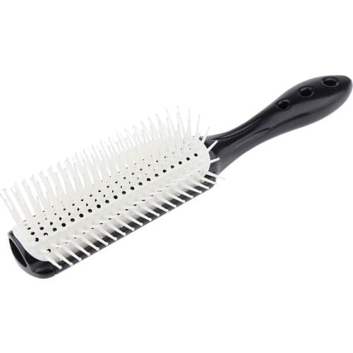 Salon Hair Brush Anti-Static Styling Brush Massage Comb Comfortable Handle