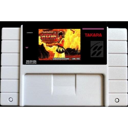 Samurai Shodown USA- NTSC version 46 pins Video games card NTSC version for Retro Video games Console