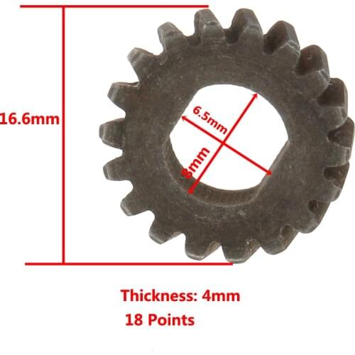 Sunroof Engine Motor Gear 18 Teeth For Audi VW Car Fixing Repair Parts
