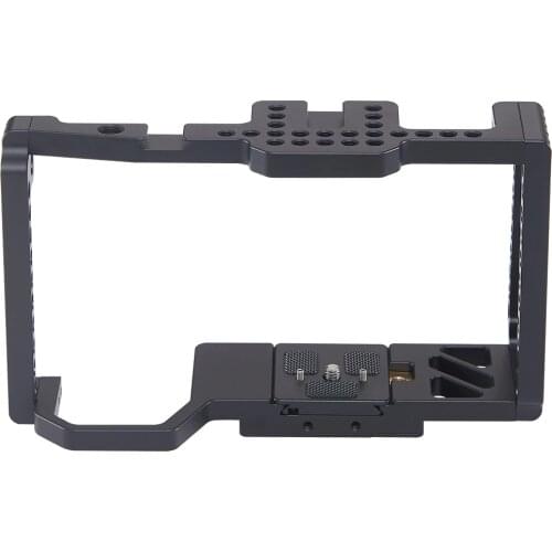 VLOGMAGIC Camera Video Cage Stabilizer with Quick Release Plate for BMPCC 4K 6K Camcorder