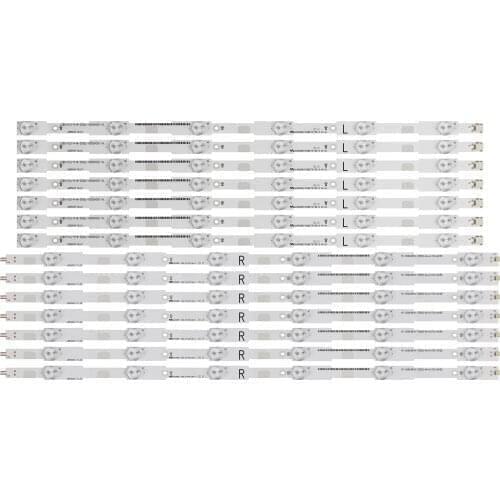 LED Backlight strip 12 lamp For Philips 55"TV 55PUH6400/88 55PUK6400/12 TPT550J1-QVN03.U 55PUX6400 LB55037 LB55043 LB55052 E556