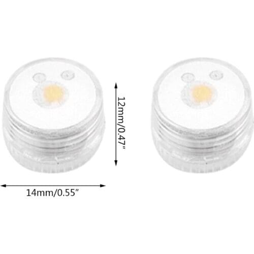 2pcs Universal Drone Flash Strobe Lamp Night Flight Light for Mavic Air 2/Mini 2