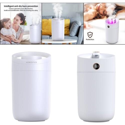 3L USB Aroma Essential Oil Diffuser Cool Mist Fogger Aromatherapy Fragrance Air Humidifier
