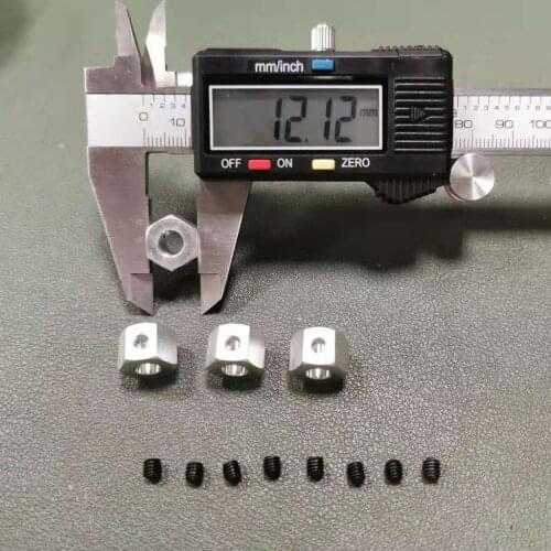 WPL D12 4PCS/Set Hex 12MM Wheel Hex Hub Thickness 9mm for WPL D12 MN86 MN90 MN90K MN96 MN99 MN99S RC Car Simulation Drift Truck