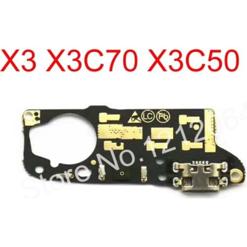 1pcs/lot New For Lenovo X3 X3C70 X3C50 Micro USB Charging Charger Port Dock Connector Flex Cable Board Module