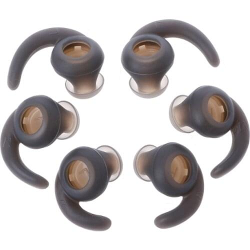 ALITER 3 Pairs Silicone Ear Tip Earbud For Synchros Reflect BT Mini BT Earphone