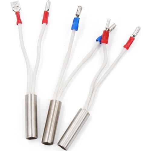 3pcs Carbon Dioxide Pressure Reducer Heating Rod CO2 Table Heating Tube Heating Core Temperature Controller Accessories 36V 220V