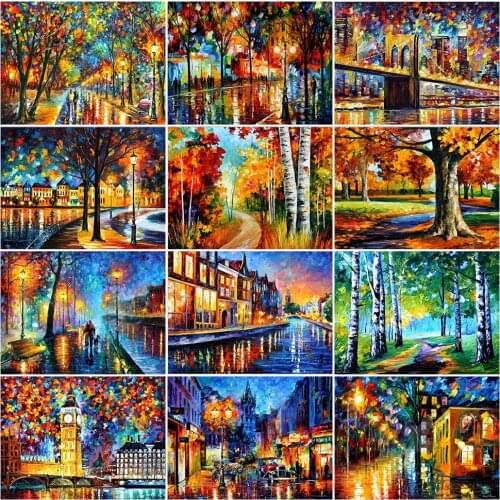 5D DIY Diamond Painting Ink Art Painting Diamond Embroidered Mosaic Handmade Square/Round Diamond Home Decoration