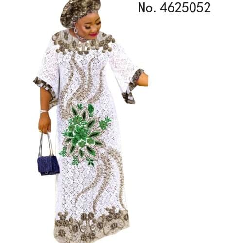 African Dresses For Women Spring Autumn Africa Clothing Long Sleeve Dress Sexy O-Neck Perspective Slim Dress Office Lady Party