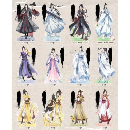 Anime Mo Dao Zu Shi Grandmaster of Demonic Cartoon Acrylic Desktop Decorations Cosplay Props Collections Mini Model Souvenirs