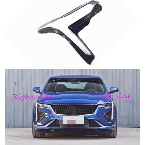 Car Headlight Lens For Cadillac CT4 2020 Headlamp Cover Car Replacement Front Auto Shell Cover