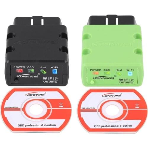 KONNWEI KW902 WIFI ODBII Car Diagnostic Scanner Tool Fault Detection for IOS Android 2018