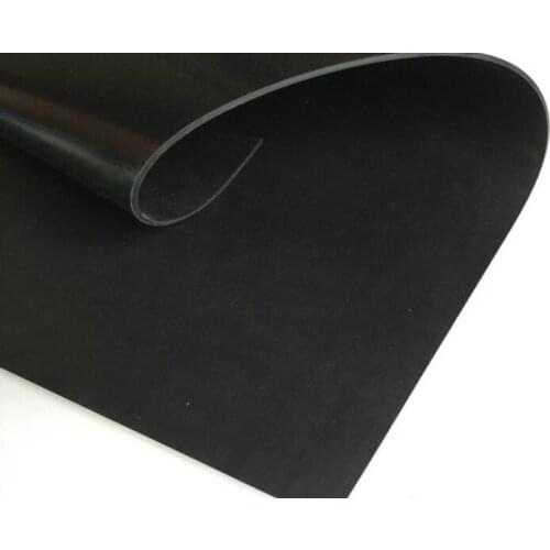 BLACK/ WHITE 0.5/1/1.5/2/3/4/5mm silicone rubber sheet wooden door silicone sheet vacuum press silicone rubber mat 500x500mm