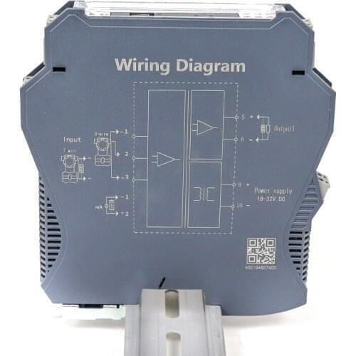 Din Rail Dc To Dc Converter 4 Outputs 1 Input 4 20Ma Analog Signal Isolator