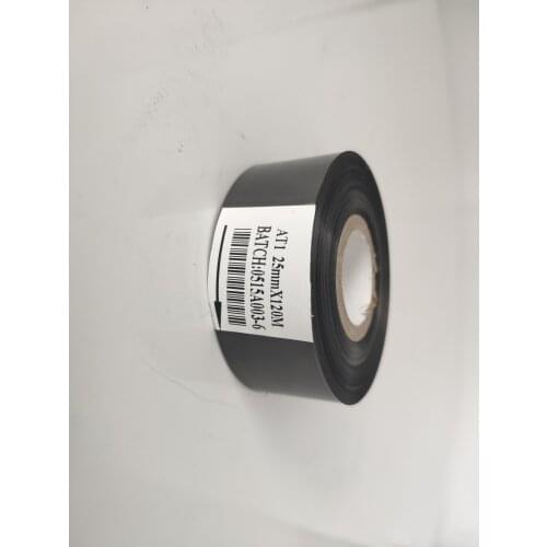 25/30/35mmX120m batch code printing machine Black color hot stamping ribbon