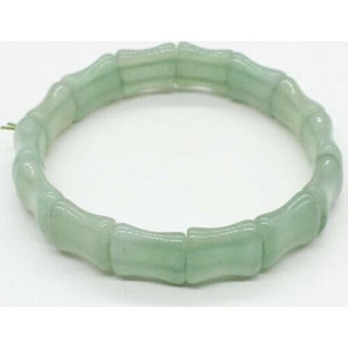 Chinese Beautiful Handmade Green Adjustable Jadeite Bangle Bracelet Free shipping