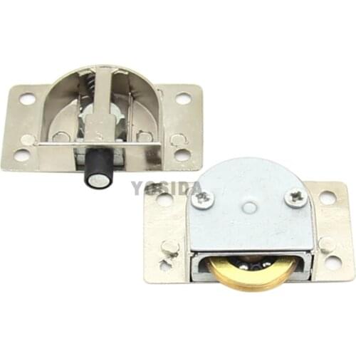 4Pieces/Lot 338 Alloy Sliding Door Pulley Wheel Sliding Doors Wardrobe Furniture Cabinet Wheel