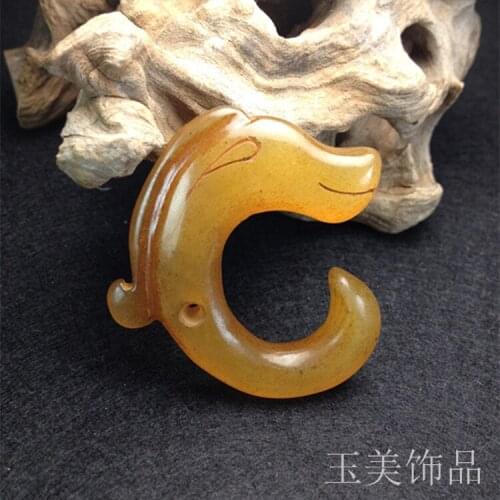 Collection China natural Jade Flute musical andJade pendant tassel long