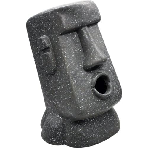 Tissue Box Container Resin Stone Moai Paper Tissue Holder Toilet Paper Pot Case Baby Napin Case Wet Tissue Paper Box Storage