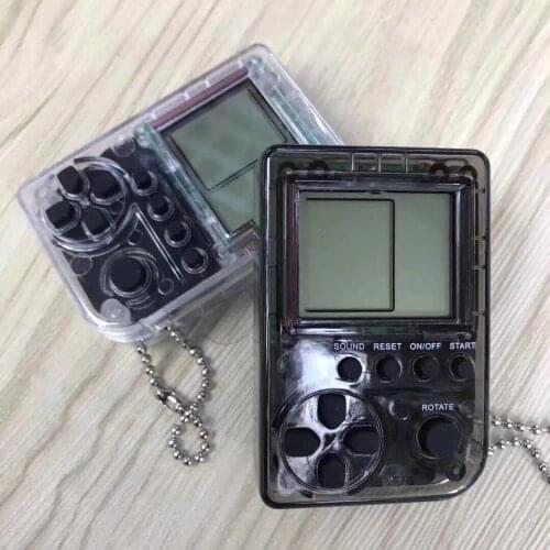 Mini Console Game Console Handheld Nostalgic Mini Game Console With Keychain Tetris Electronics 26 Games Games Children’S