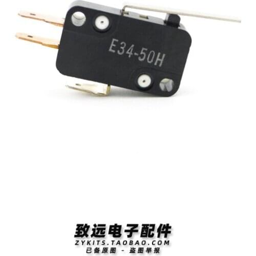 Original New 100% E34-50H 15A250V micro switch with handle 27MM key switch 3pin