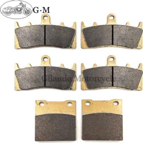 Motorcycle Front / Rear Brake Pads For Kawasaki Ninja ZX7R ZX7-R ZX750 P 1996-2003 ZX12R ZX1200 2000-2003