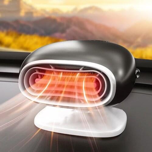 Portable Auto Car Heater Defroster Car Heating Fan 12V 150W Electric Fan Heater Heating Windshield Defroster Demister Dryer