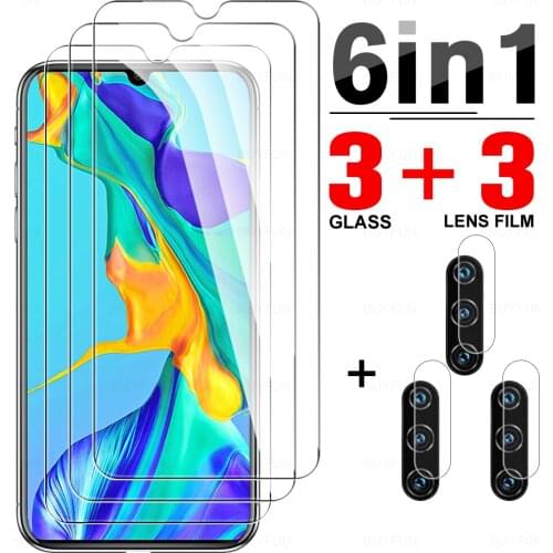 6-in-1 Glass Film On The For Huawei P10 P20 P30 P40 For Huawei P10 Plus P20 Lite P20 Pro P30 Lite P40 Lite P40Lite E Lens Film
