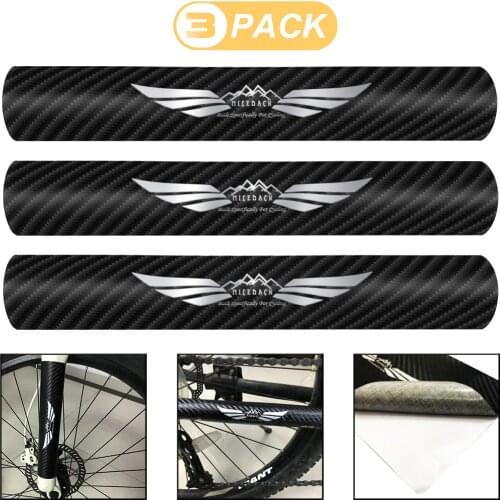 NICEDACK bicycle chain protection sticker, 3 bicycle chain protection decals, bicycle chain protection belt