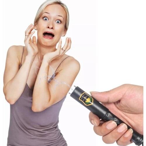 Three In One Prank Trick Toys Spoof Tricky Electric Electric Tricky Stick Wand Stimulating People Spoof Toys Safety Shock S M4l0