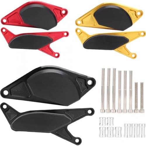 Aluminum Alloy Engine Protective Guard Cover Protector Fit for Suzuki GSR750/Z 15-18 Engine Cover Guard