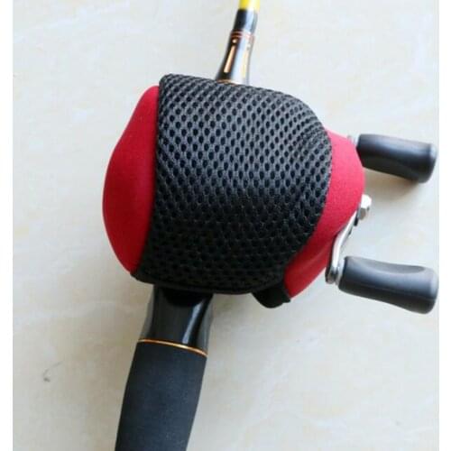 Protective Case Cover Waterproof Breathable Fishing Reel Bag Baitcasting/Drum/Spinning/Raft Reel Bag Fish Wheel Protector Pouch