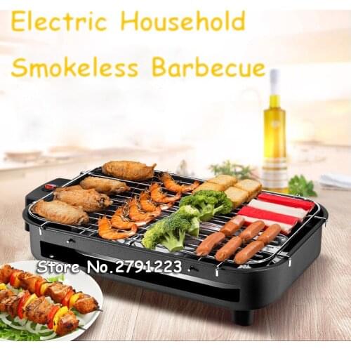 220VElectric Grill Smokeless Electric Pan Grill BBQ Octopus Ball Griddle Barbecue Raclette Mini Non-stick Plate Takoyaki Machine