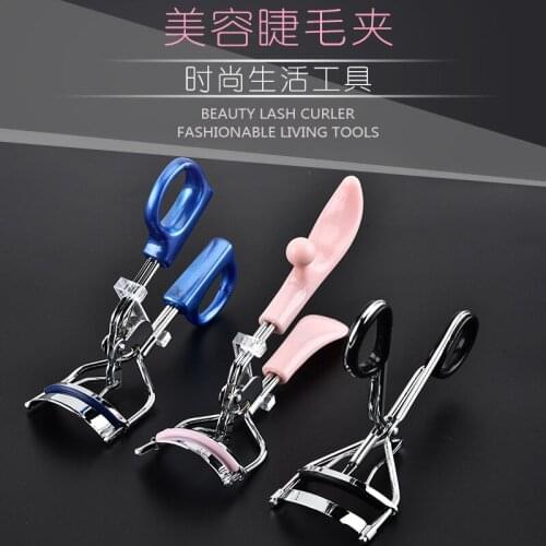 3 Colors of Stainless Steel Eyelash Curler Portable Coiling Warp Mini Auxiliary Device Wide-angle Eye Makeup Tools