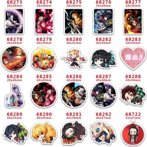 Free shipping 30 pcs cartoon character Kimetsu no yaiba planar resin PR 68273