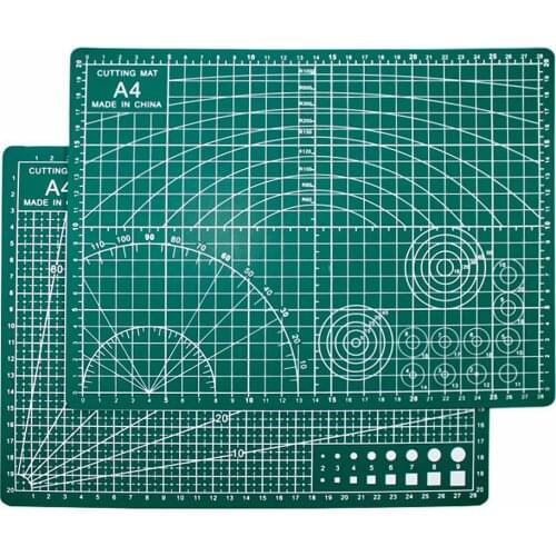 Double Sided Cutting Mat A4 Multifunction PVC Self Healing Cuting Mat Cut Pad Patchwork Tool Cut Plate School Supplies 22x30cm